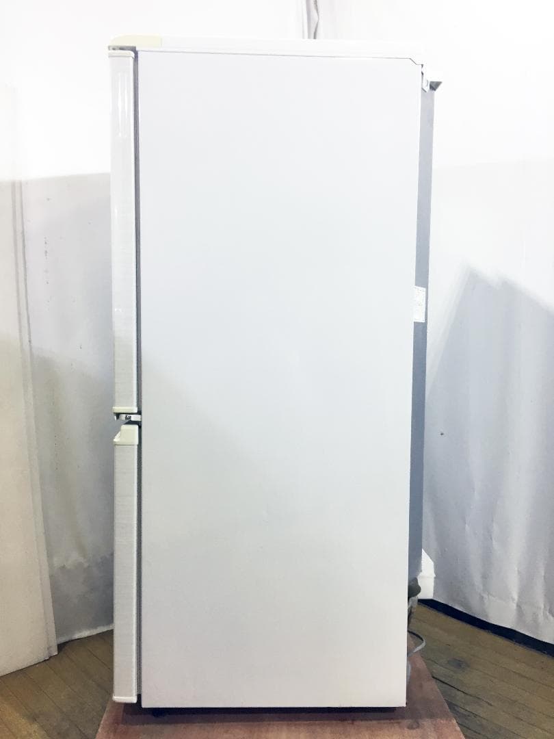 30日迄！送料無料★◆中古★SHARP 137L 冷蔵庫【SJ-14W-W】