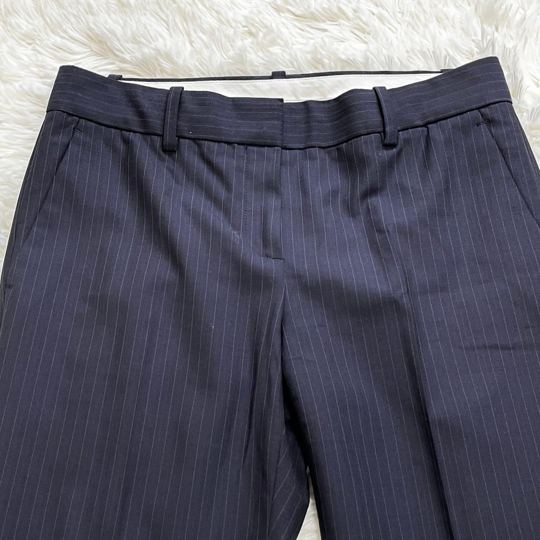 美品✨️セオリー パンツスーツ セットアップ ストライプ サイズ2 M