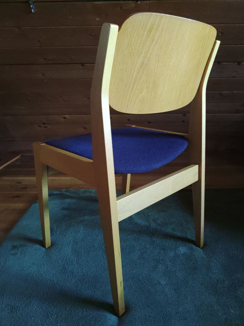 天童木工　ブックチェア　 水之江忠臣デザイン　ダイニングチェア