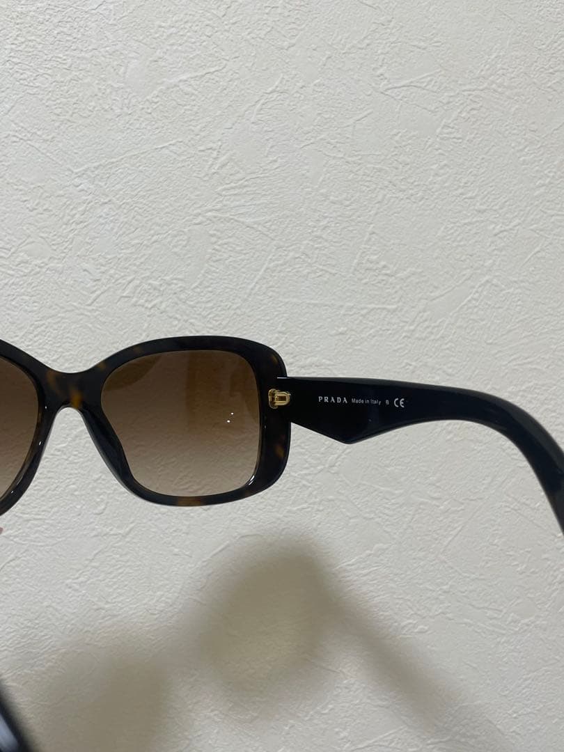 プラダ PRADA サングラス べっ甲 ケース付 ブラウン