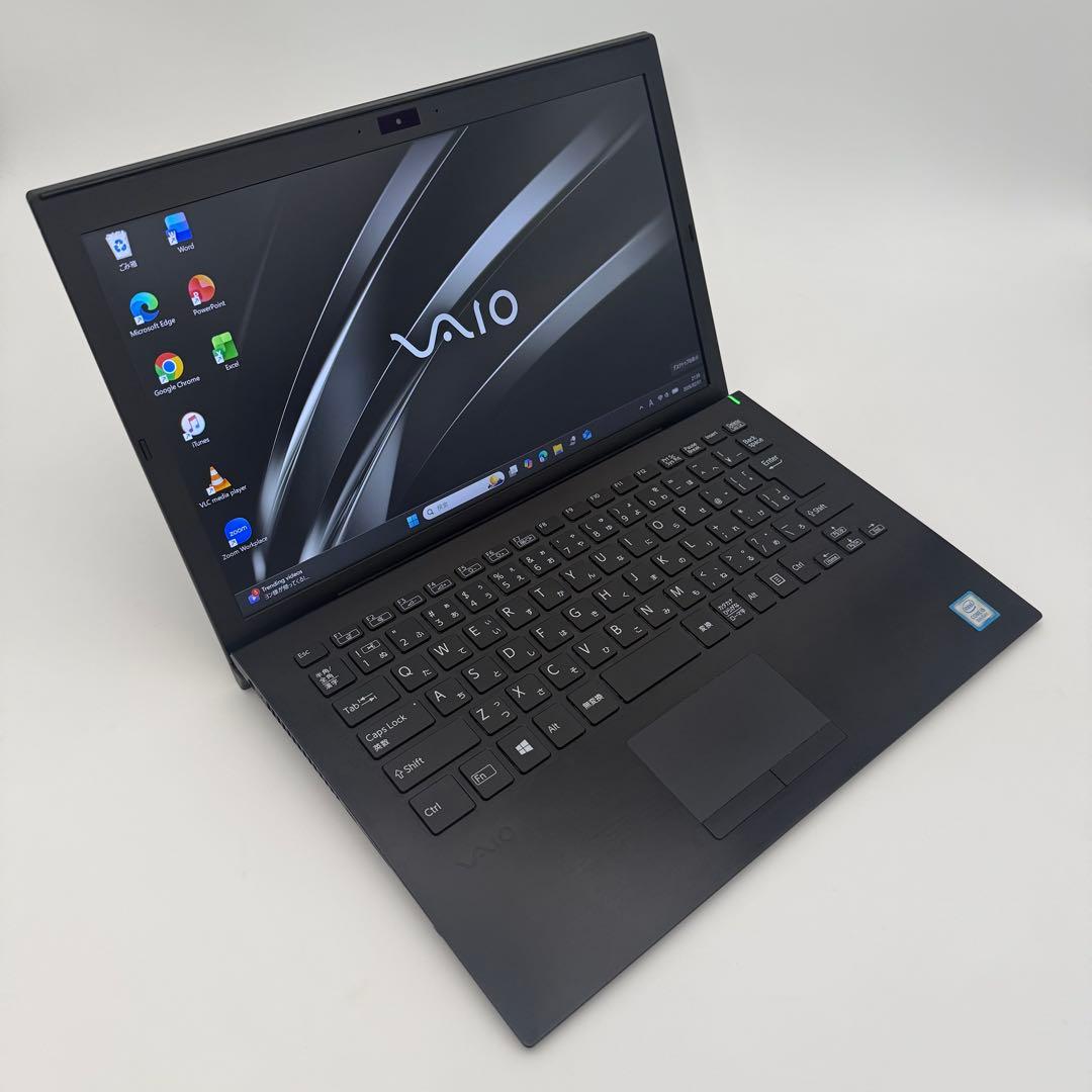 【VAIO】軽量ノートパソコン i5 第8世代 SONY SSD 8GB