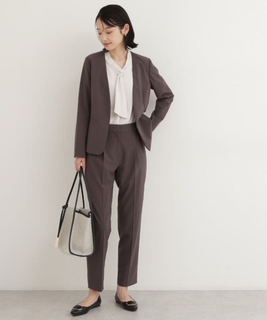 NATURAL BEAUTY BASIC ステファニー セットアップスーツ M