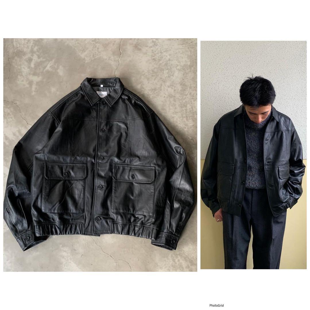 yoused ユーズド A-2 レザージャケット 再構築 ヴィンテージ ブルゾン