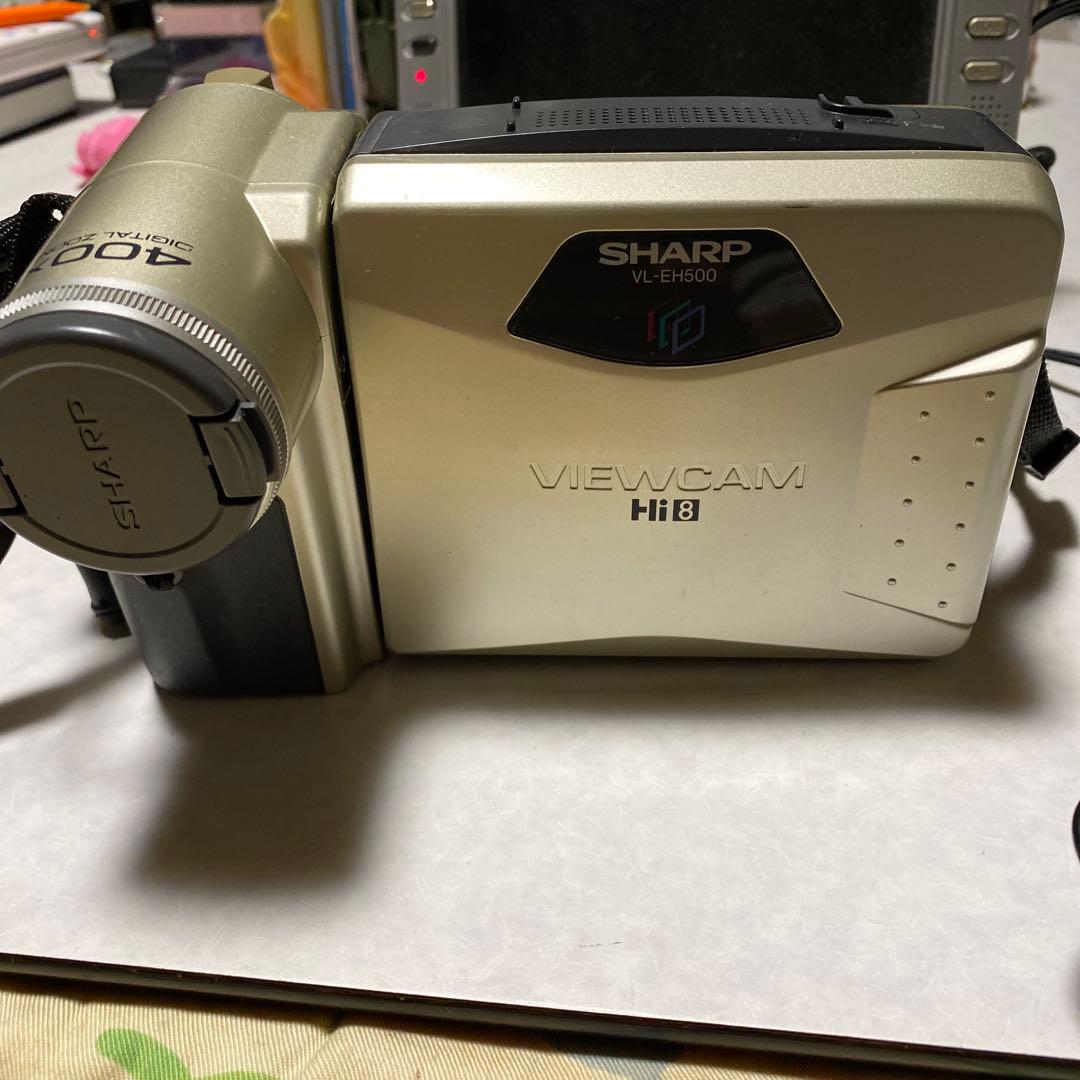 SHARP VideoHi8 ビデオカメラ　VL-EH500 ⑧