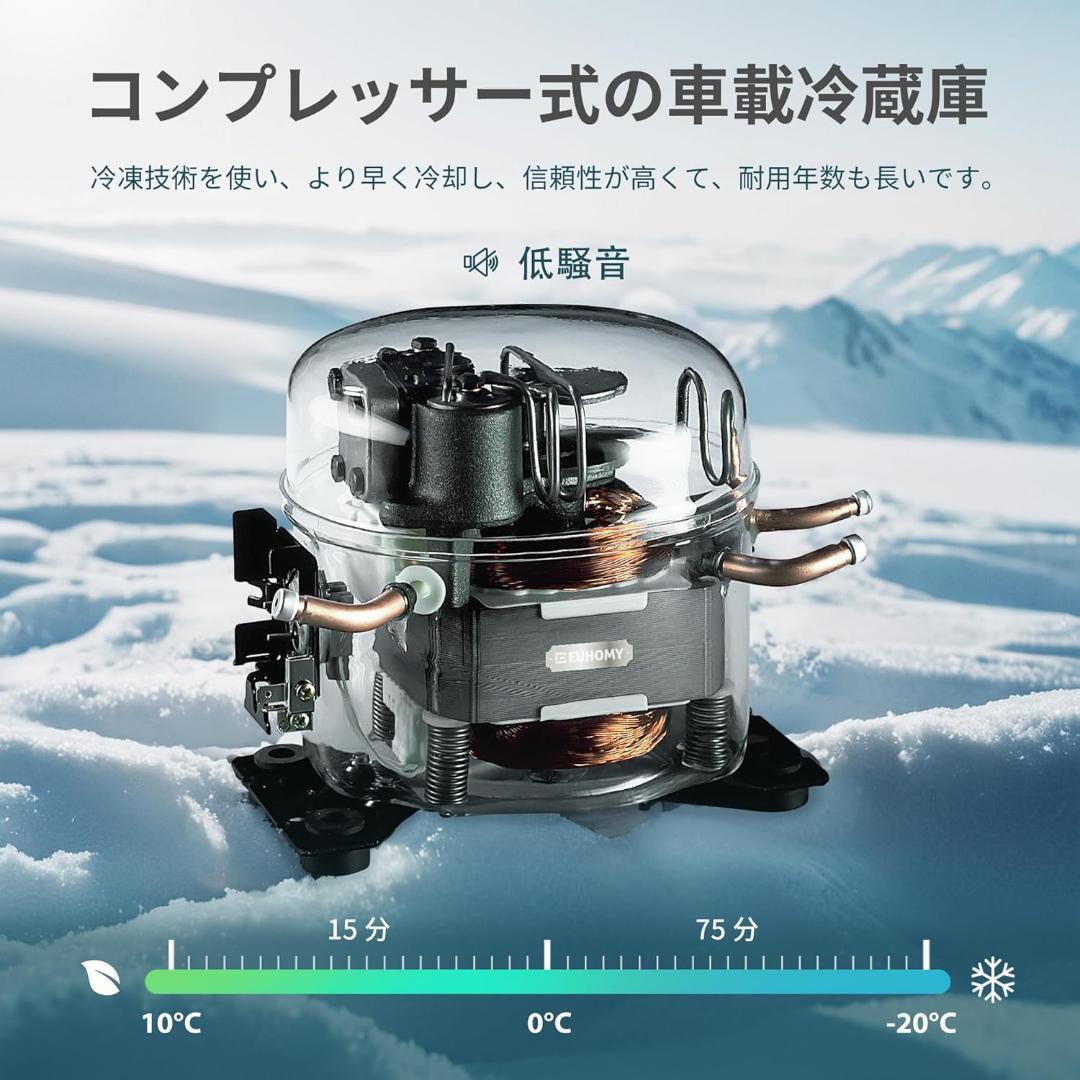 【新品・未使用】ポータブル冷蔵庫 -20℃～20℃　PSE認証　最新モデル