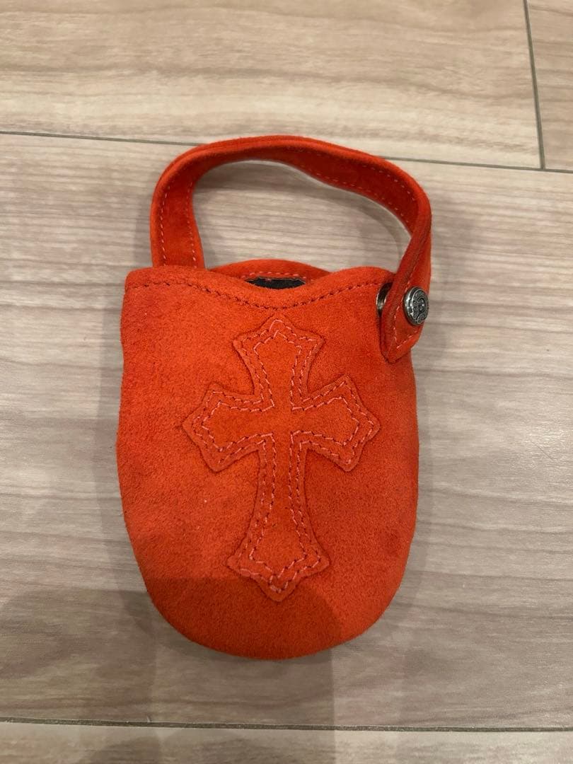 CHROME HEARTSクロムハーツ スエード クロスポーチ　レア