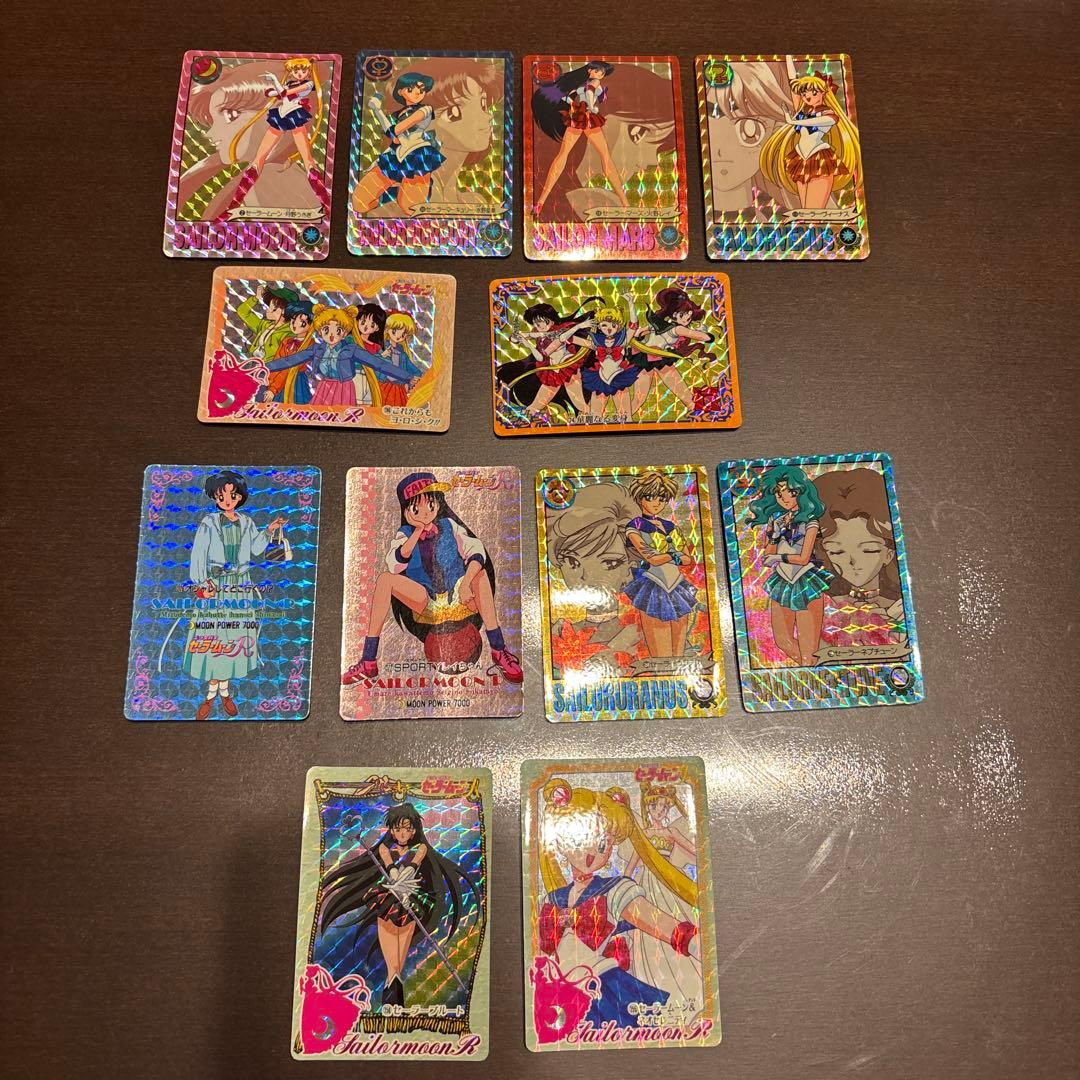 セーラームーンカードダス　350枚越え（被りあり）