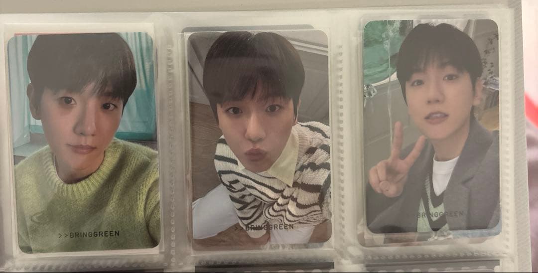 BAEKHYUN bring green トレカ