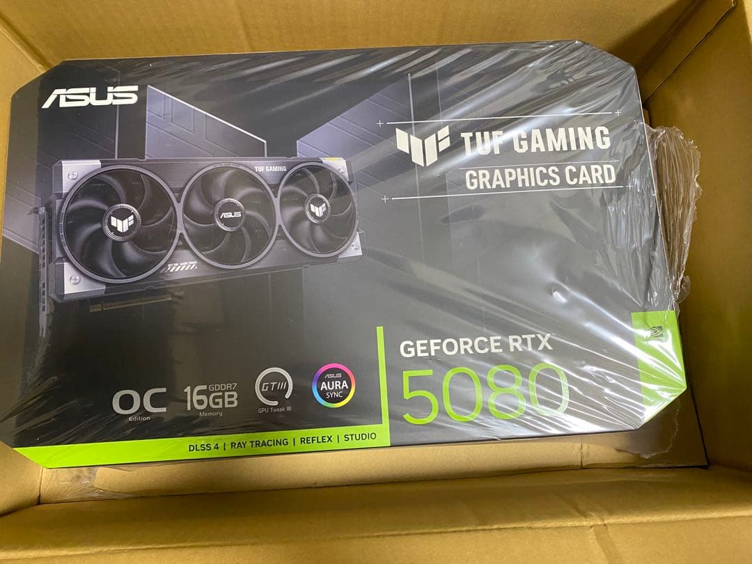 新品未開封　ASUS GeForce RTX 5080 OC 16GB