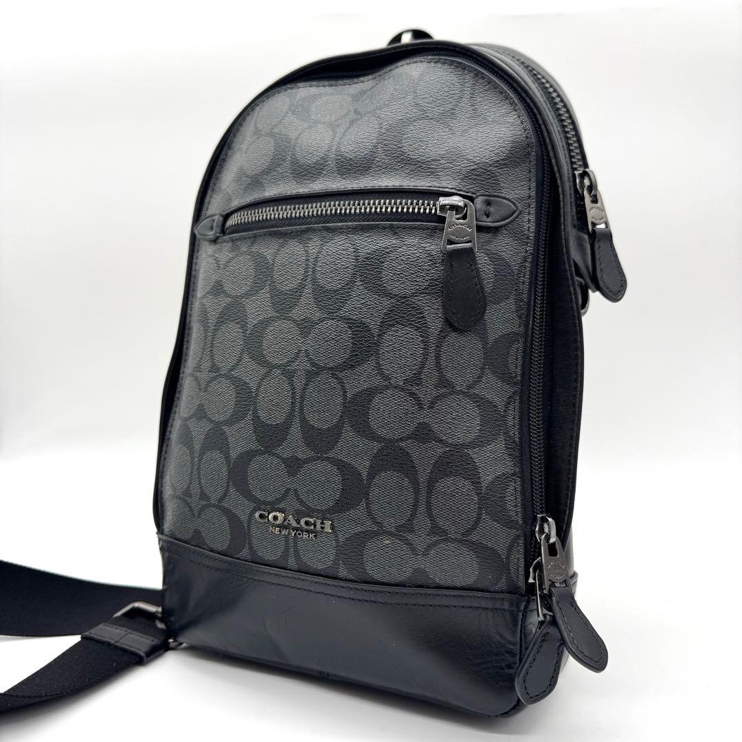 コーチ ボディバッグ ショルダーバッグ クロスボディ 斜め掛け F37573