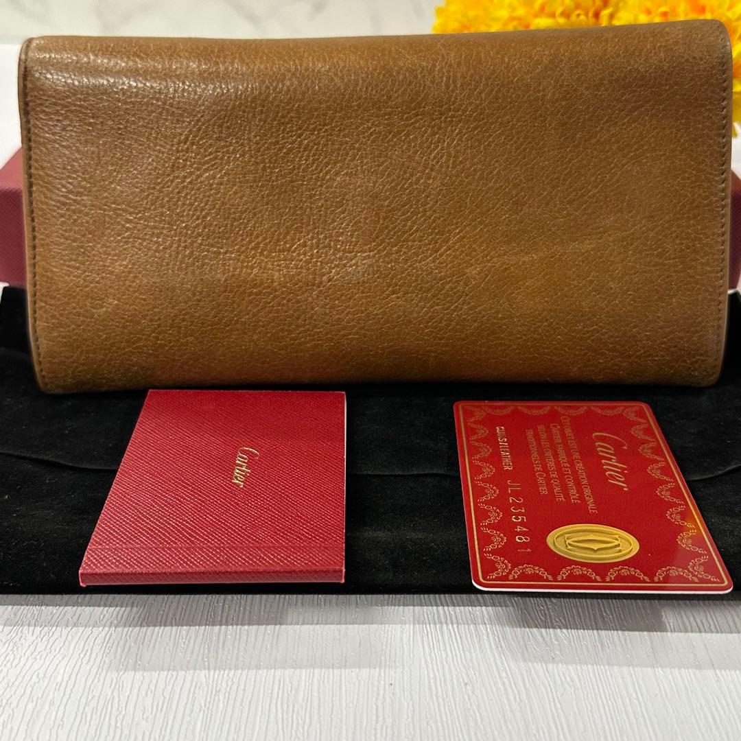 新品同様‼️ カルティエ　Cartier 財布　長財布　マルチェロ