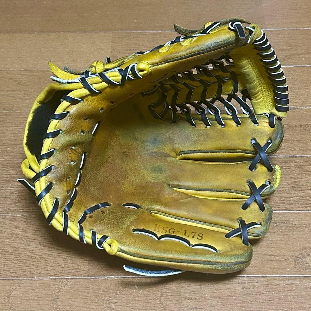 331.オーバーホールフルリペア品 久保田スラッガーKSG-L7S 硬式内野手用