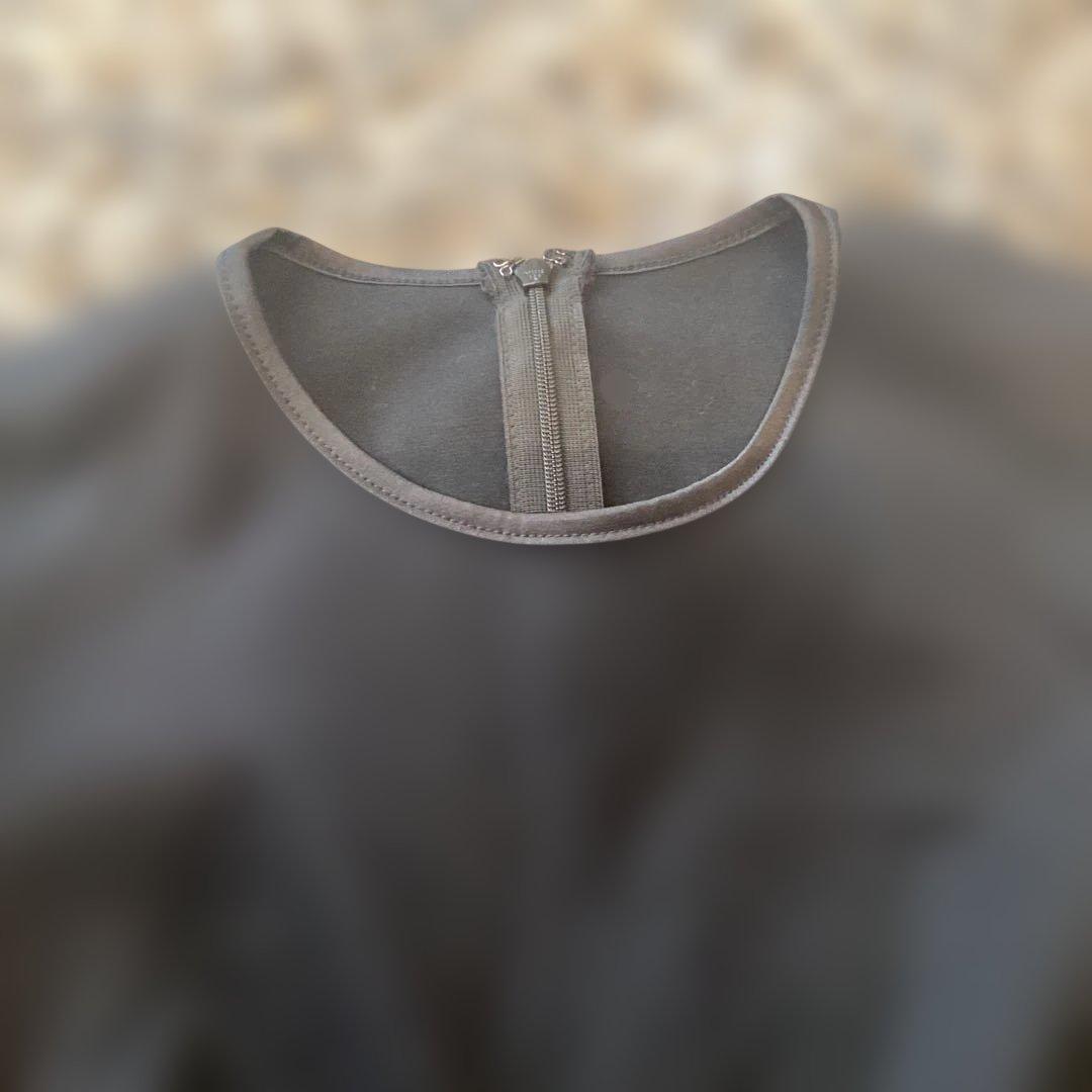 ⭐️新品未使用⭐️ ボーダーズアットバルコニー 黒 長袖 へプラムトップス 36