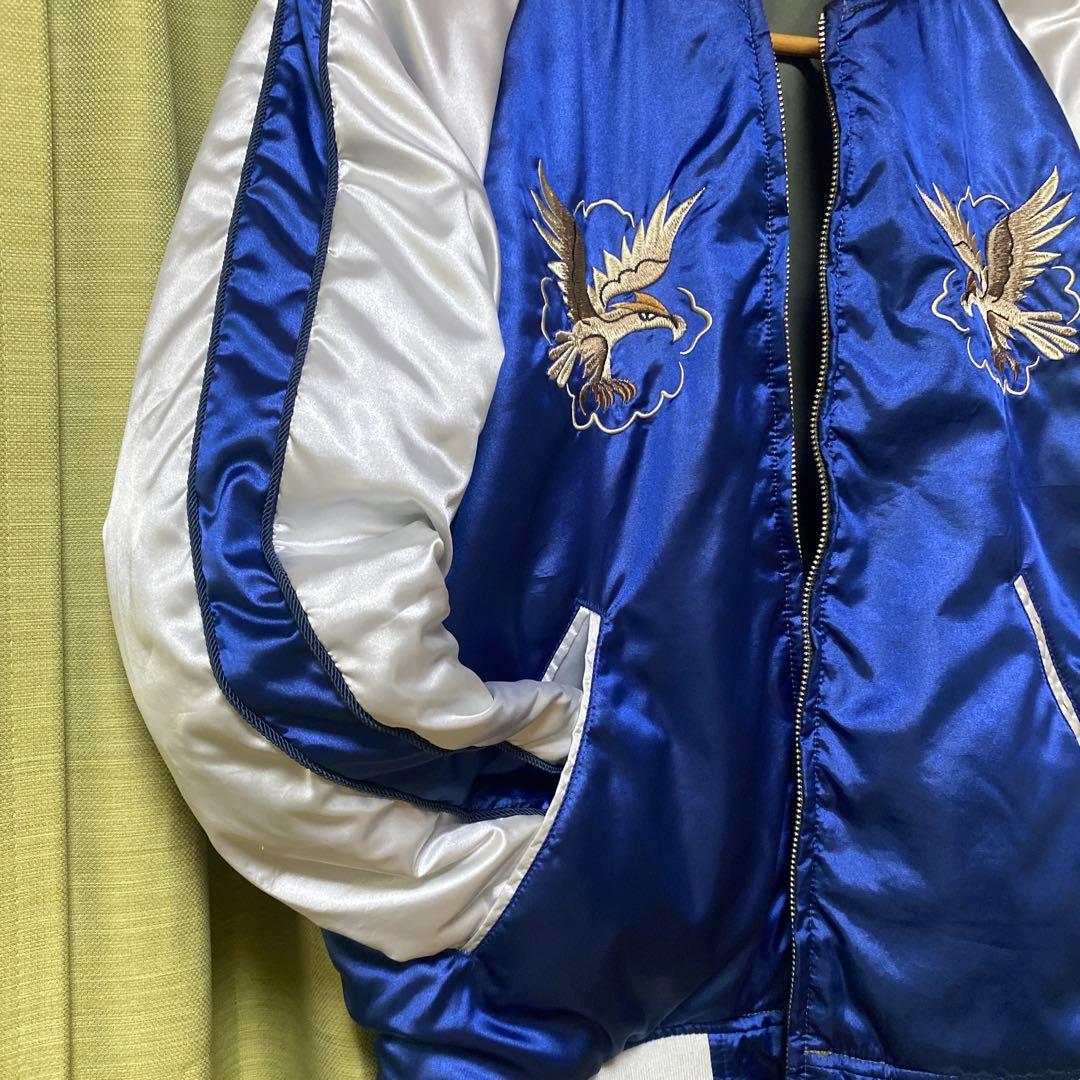 ALPHA リバーシブル スカジャン MA-1 龍 刺繍