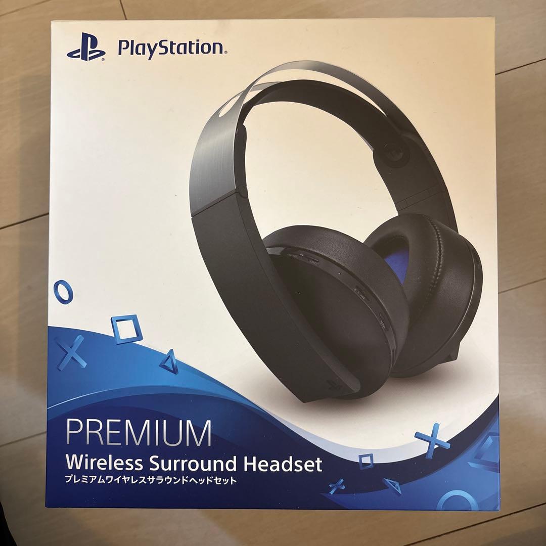 送料込み 美品 SONY プレミアムワイヤレスサラウンドヘッドセット ps4