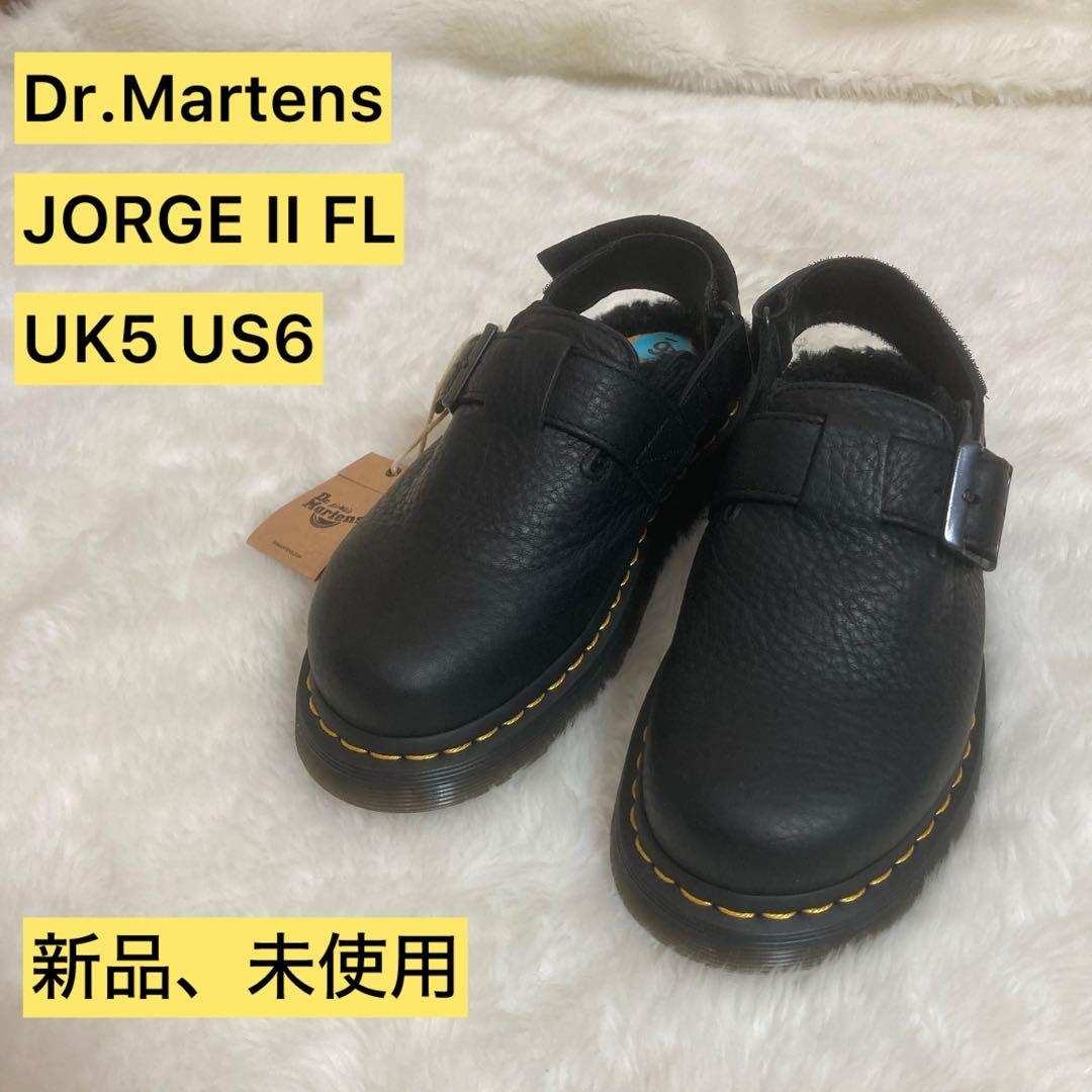 る*る様 【希少】新品　Dr.Martens ドクターマーチンJORGE Ⅱ F