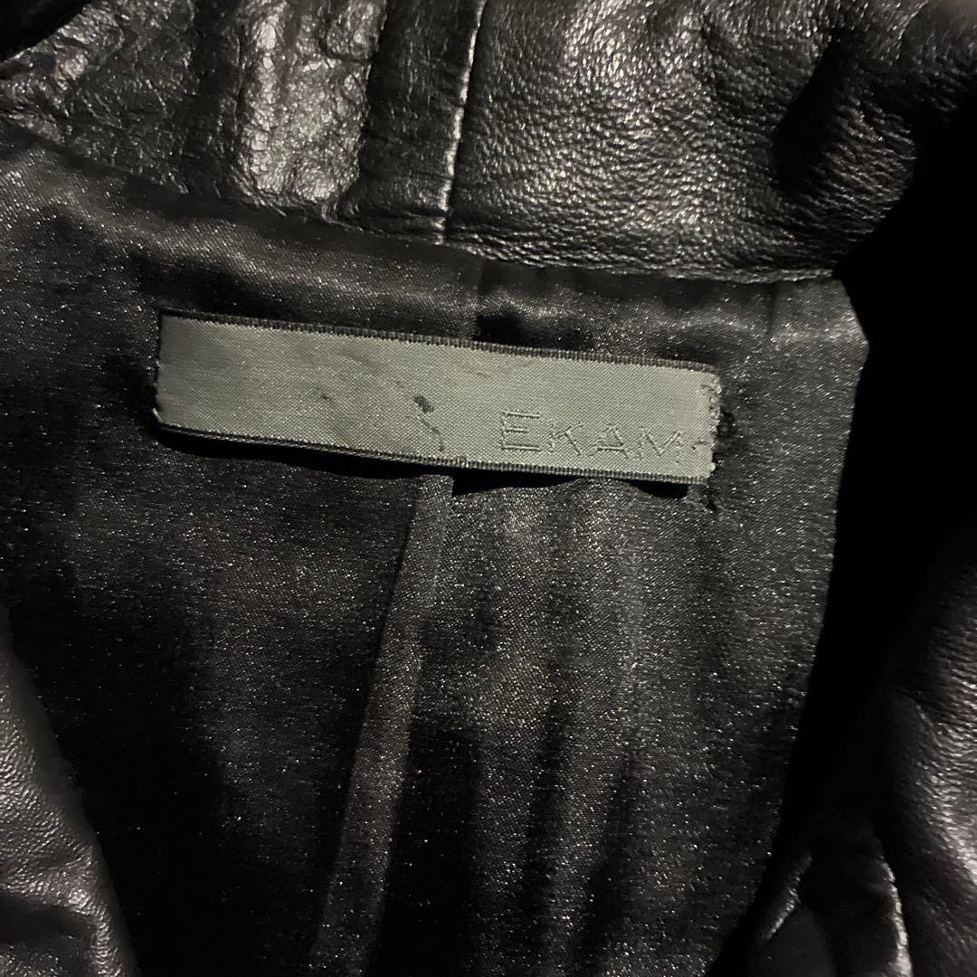 Ekam 00s エカム レザージャケット サイズM 片タグ外れ