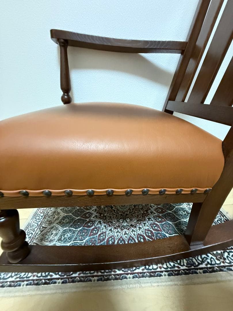 木製ロッキングチェア 美品