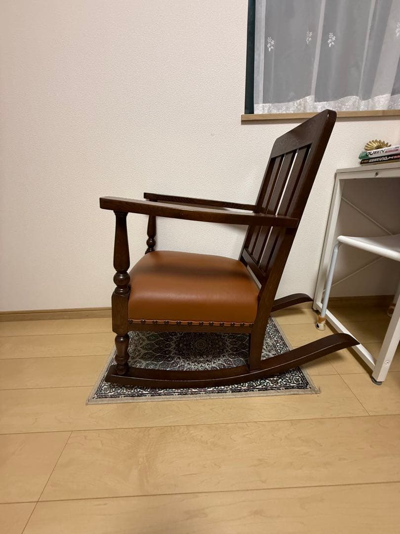 木製ロッキングチェア 美品
