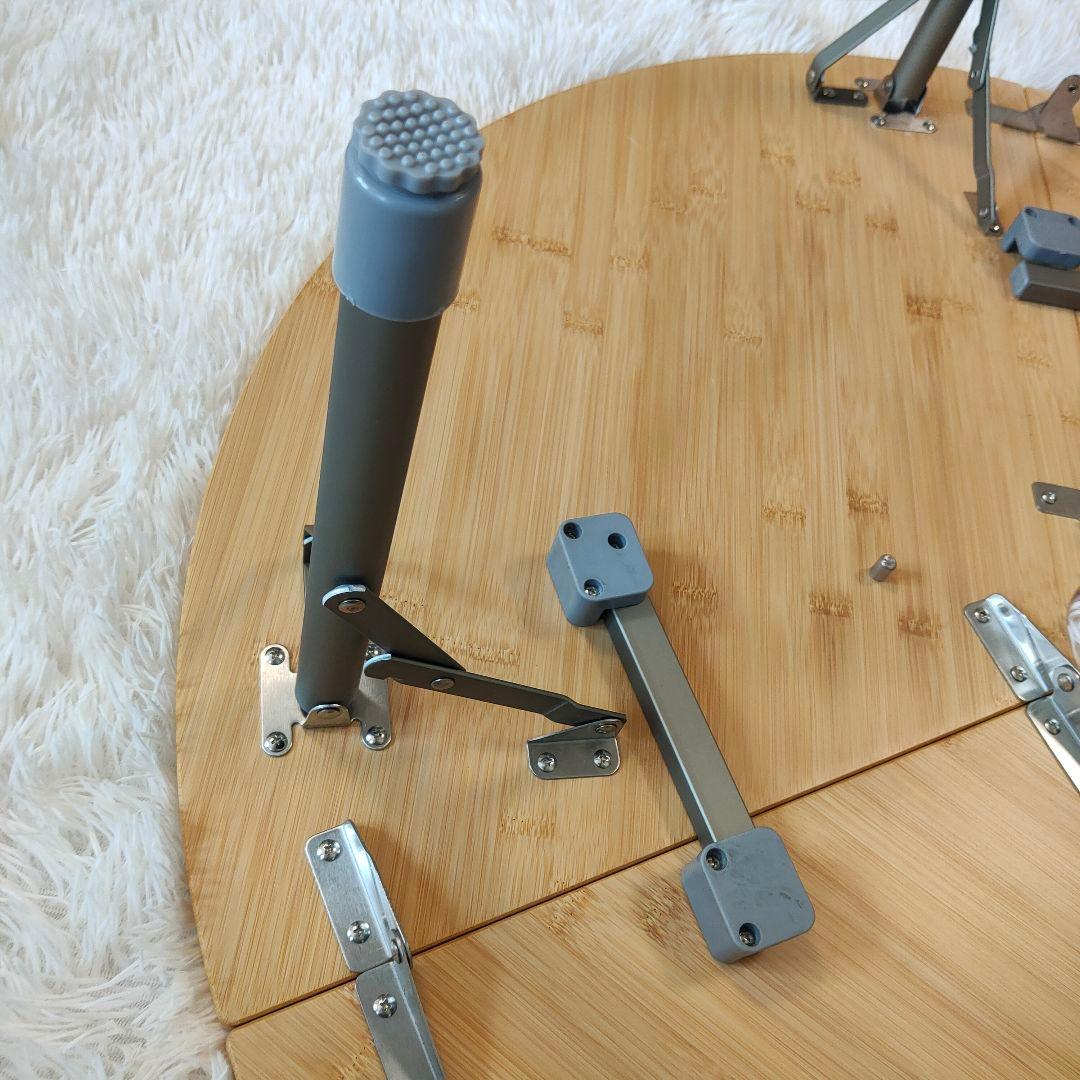 美品✨KingCamp　キングキャンプ ワンポールテント丸テーブル KC2017