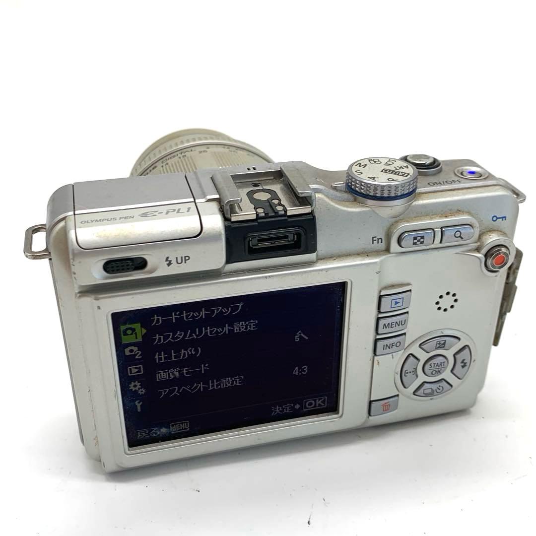 OLYMPUS E-PL1 ミラーレスカメラ 本体　望遠レンズ　バッテリー充電器