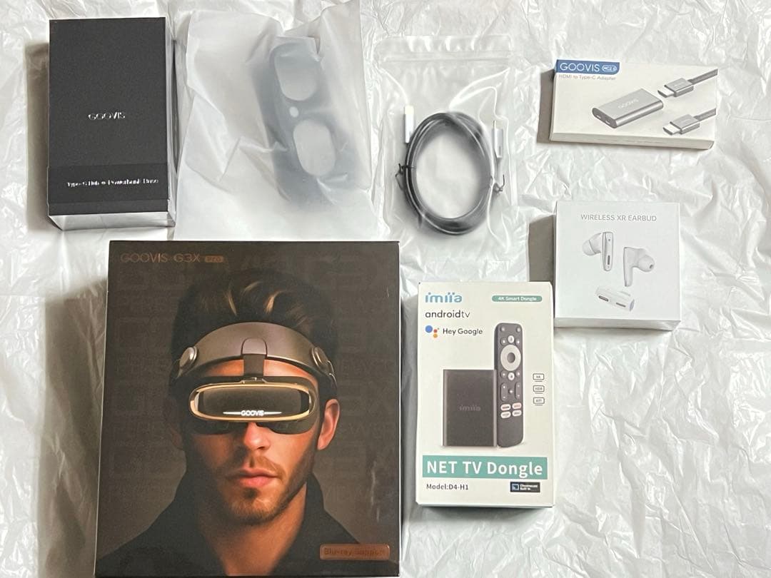 GOOVIS G3X Proヘッドマウントディスプレイ +オプションセット