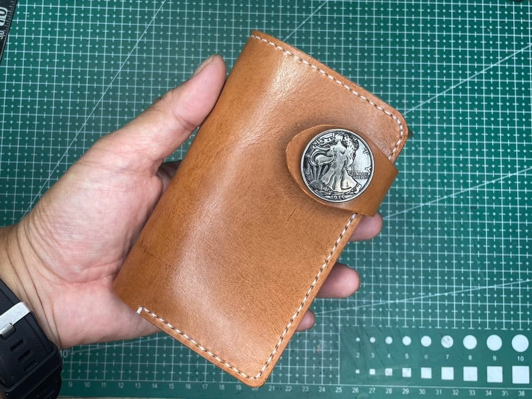 Ree　レザーウォレット　ブラック