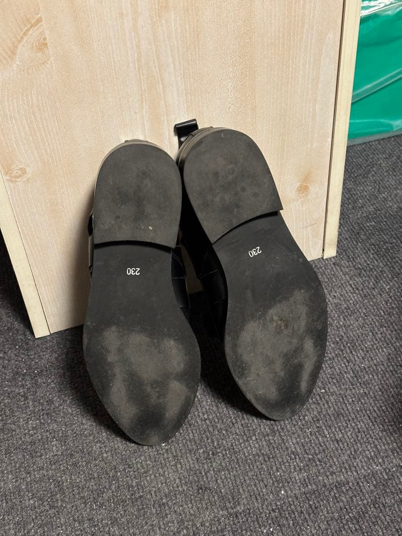 コムデギャルソン 希少 2014年 モンスター期 多重ベルト 靴