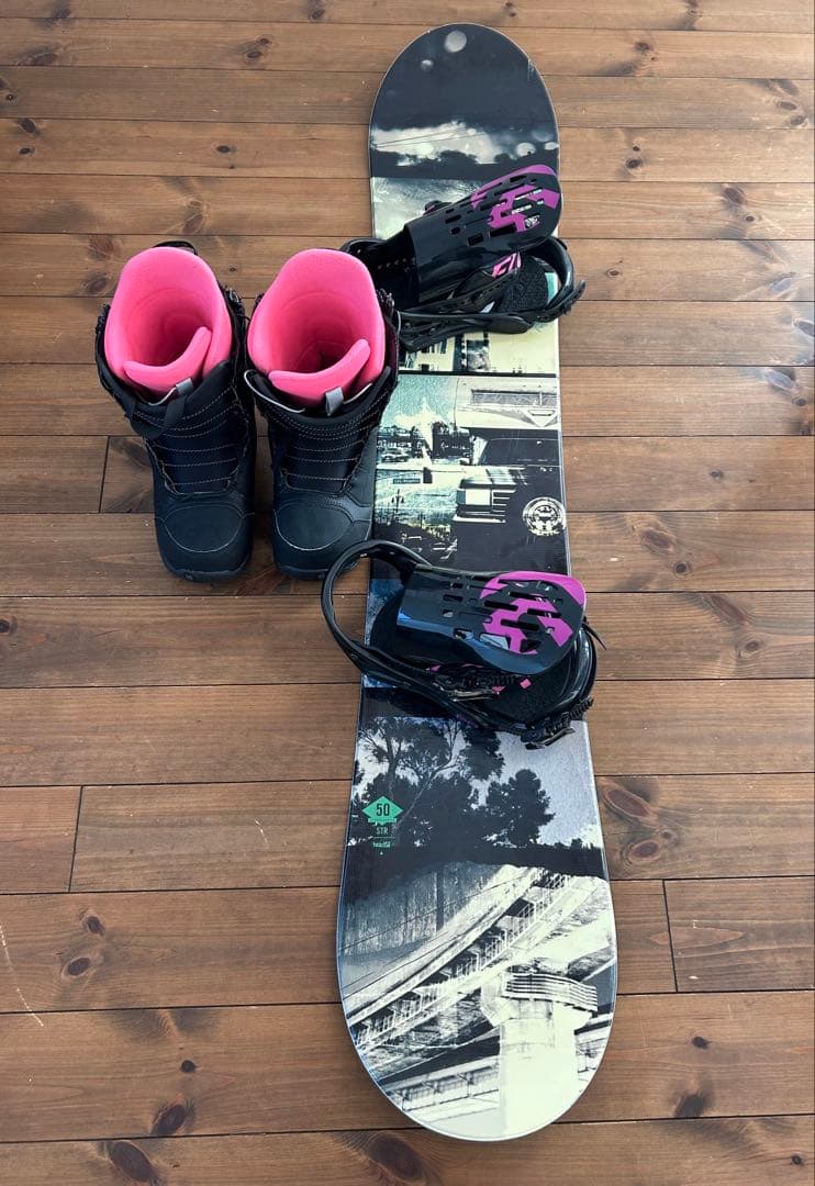 スノーボード 3点セット　head Flux Burton