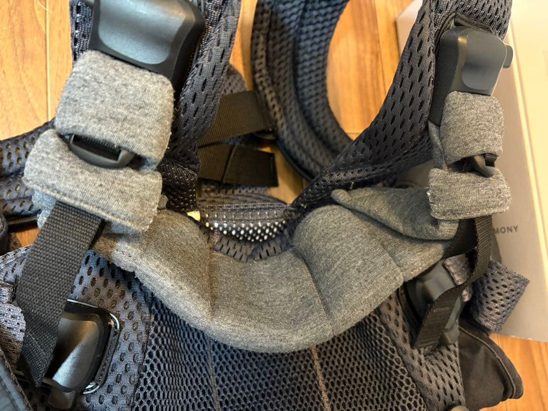 【美品】BABYBJORN 抱っこ紐 HARMONY アンスラサイト 箱付き