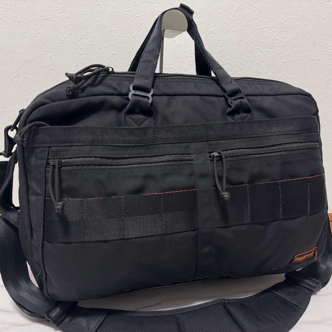 保存袋付✨ブリーフィング C3ライナー 3wayビジネスバッグ リュック PC黒