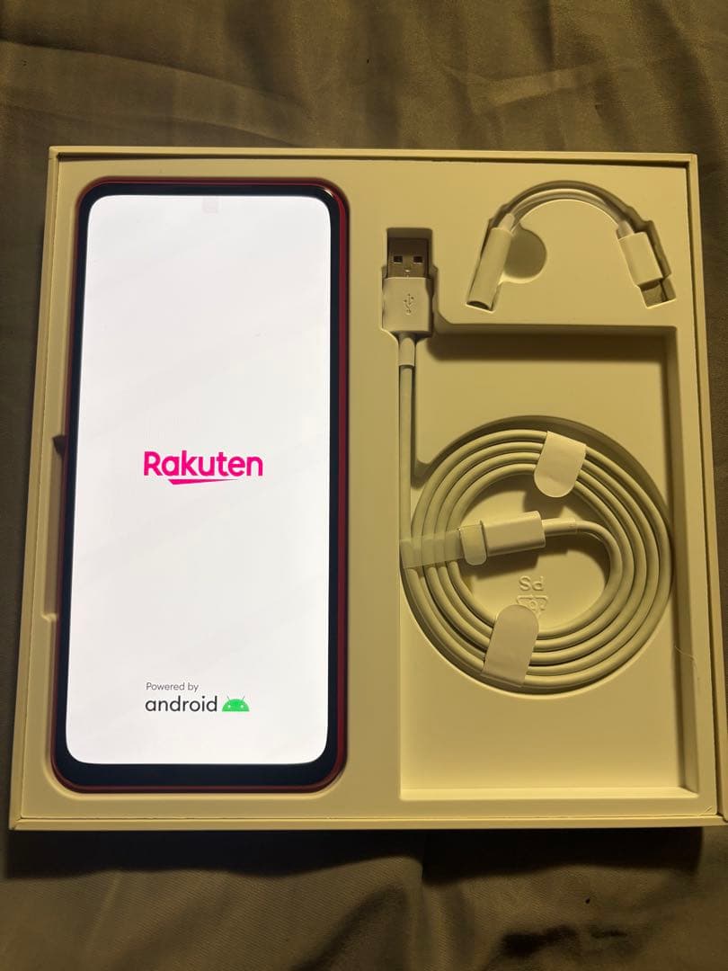ふ*く様 Rakuten BIG スマートフォン レッド