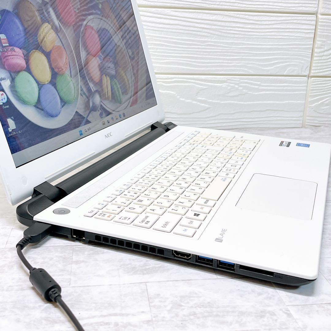 お買い得✨NEC ノートパソコン カメラ DVD windows11 NEC