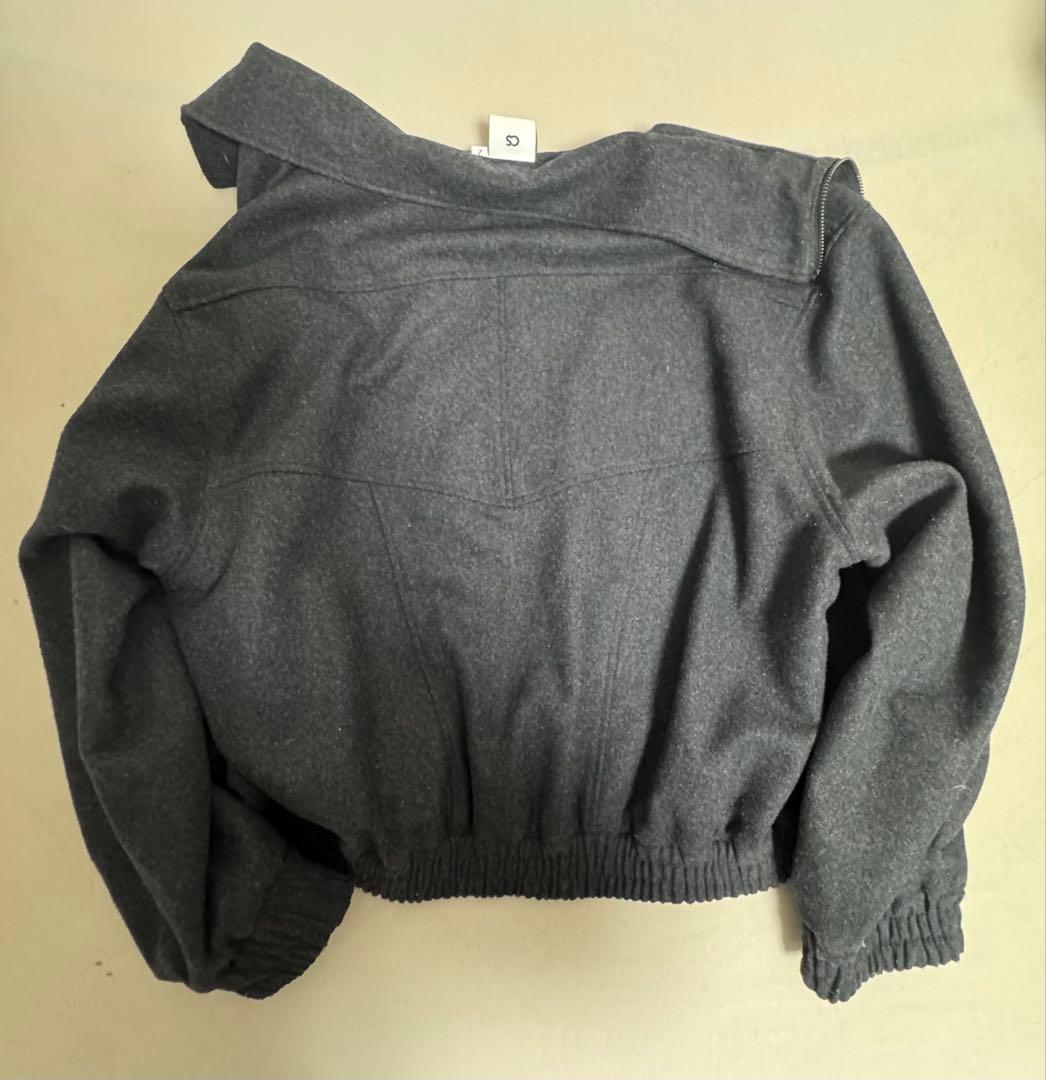 【CS】wool high neck jacket