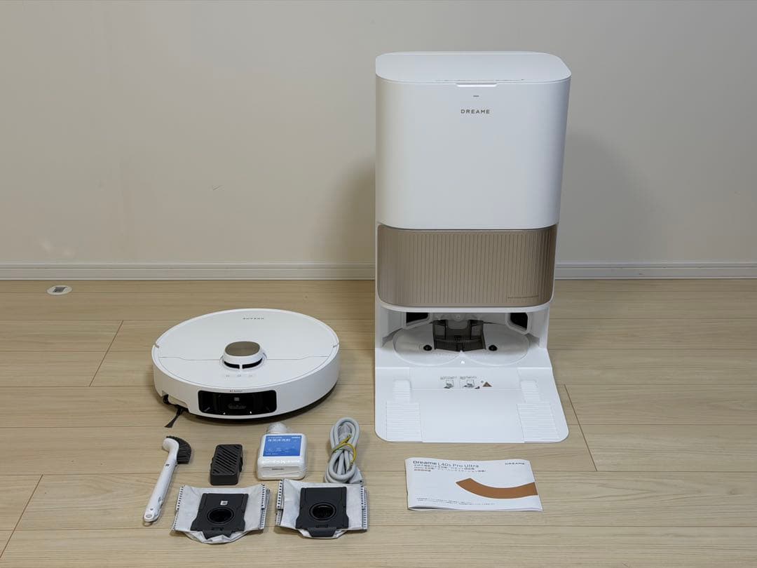 極美品◆Dreame L40s Pro Ultra ロボット掃除機