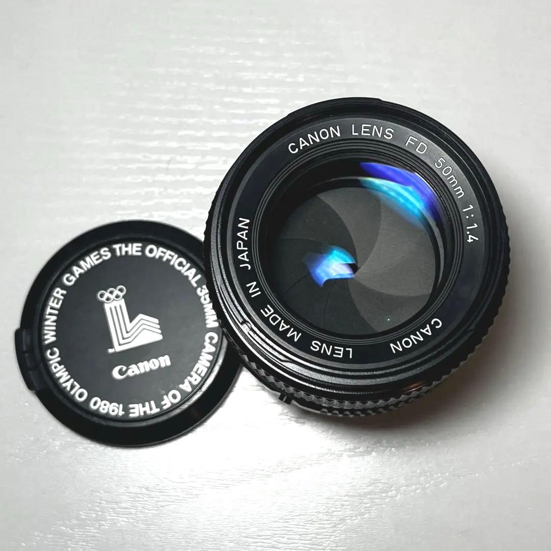 【美品】Canon New FD 50mm f/1.4 オールドレンズ