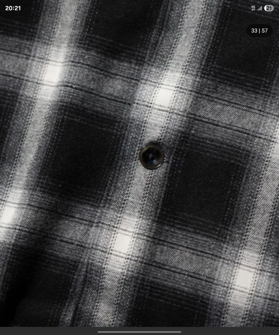 トップス TOWN CRAFT 50S W-FLAP LOOP COLLAR SHIRT