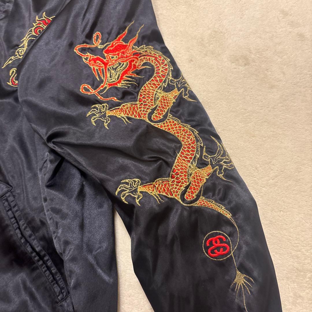 ジャケット・アウター STUSSY 07AW LEO DRAGON Souvenir Jacket