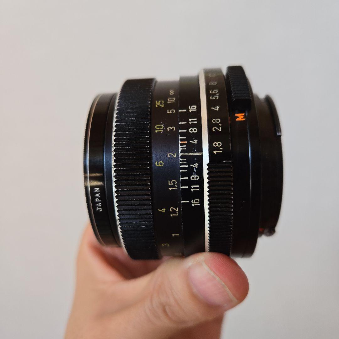 Rollei Planar 1.8/50 QBMマウントレンズ