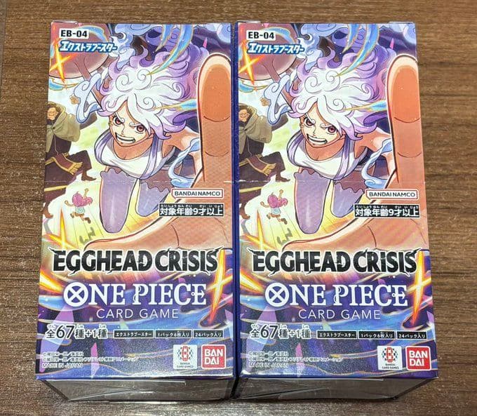 ワンピースカード　エッグヘッドクライシス 2BOX テープカット　封入率一致