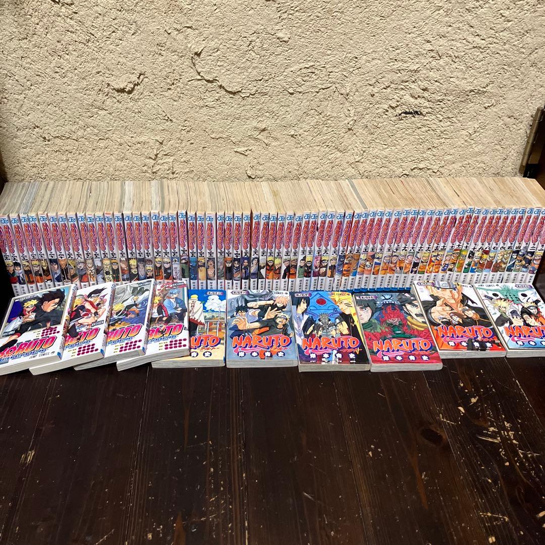 NARUTO 全72巻セット 中古　ボルト1〜4
