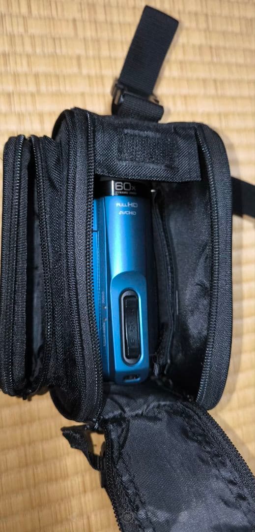 JVC Everio R GZ-R480　美品　防水ビデオカメラ　本体とポーチ