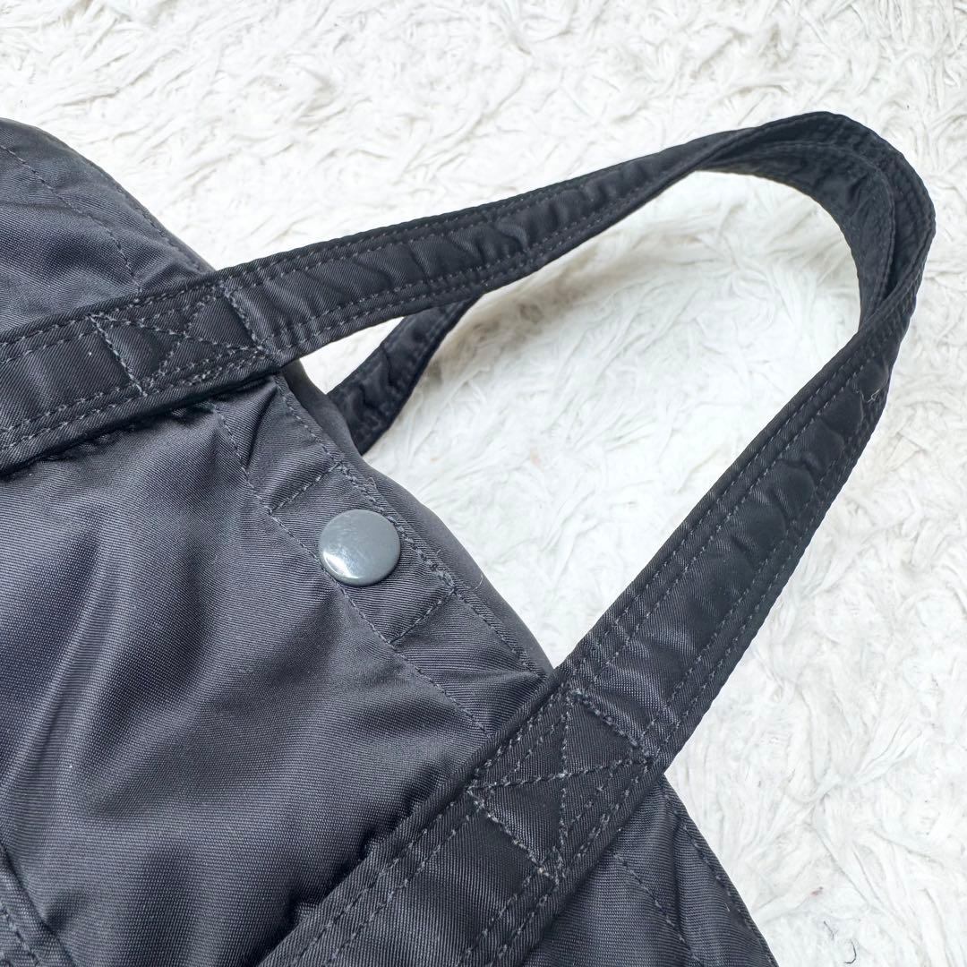 【訳あり人生】PORTER タンカー ミニボストンバッグ ブラック