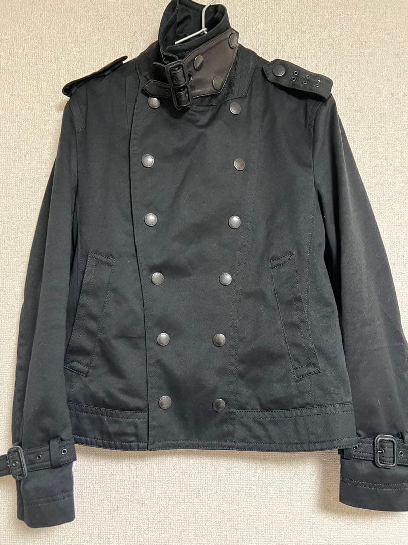 BURBERRY BLACK LABEL ナポレオンジャケット ブラック