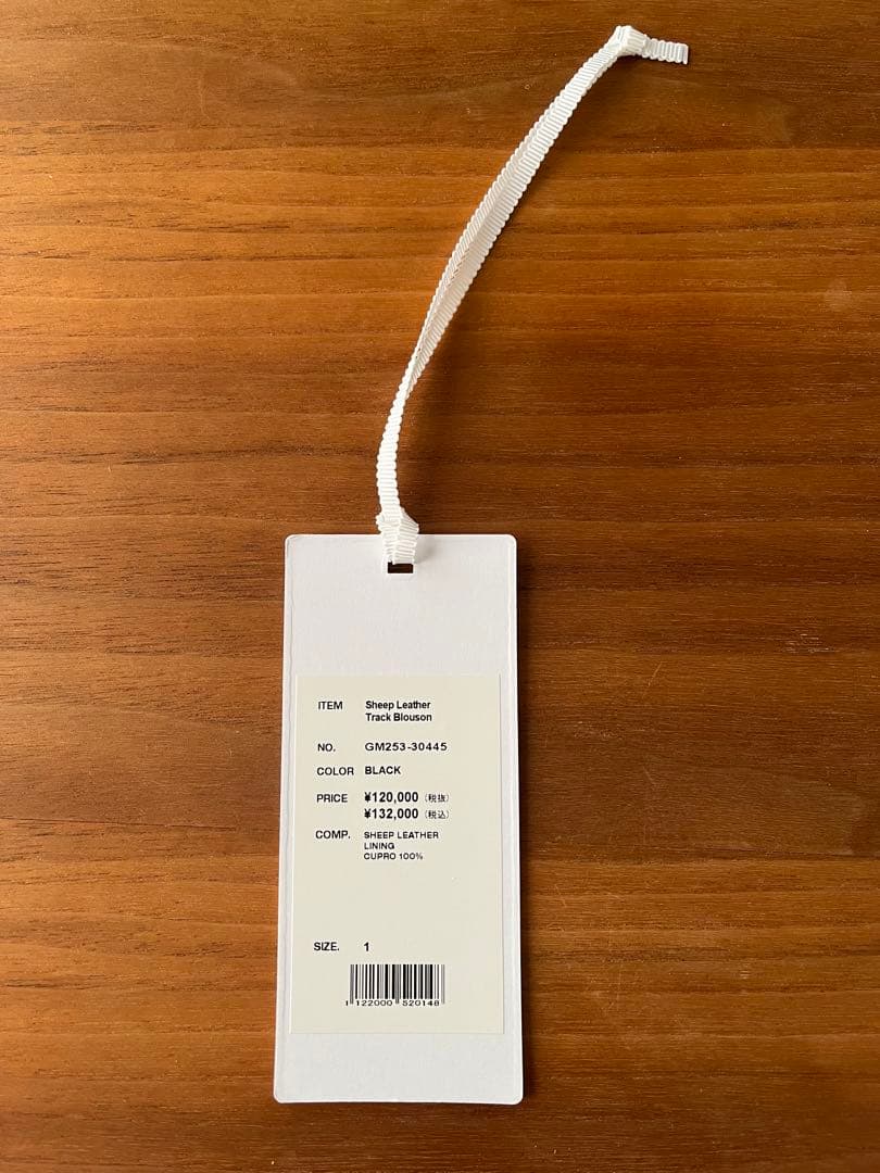 【Graphpaper】Sheep Leather Track Blouson