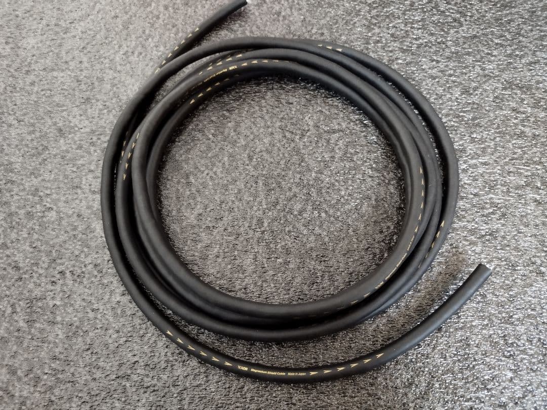 カズ　TIGLON MS-12SP-R2 スピーカーケーブル2本