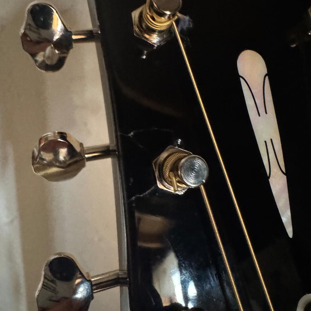 す*ず様 Epiphone AJ-45ME/EB 黒 希少 美品 Gotohペグ