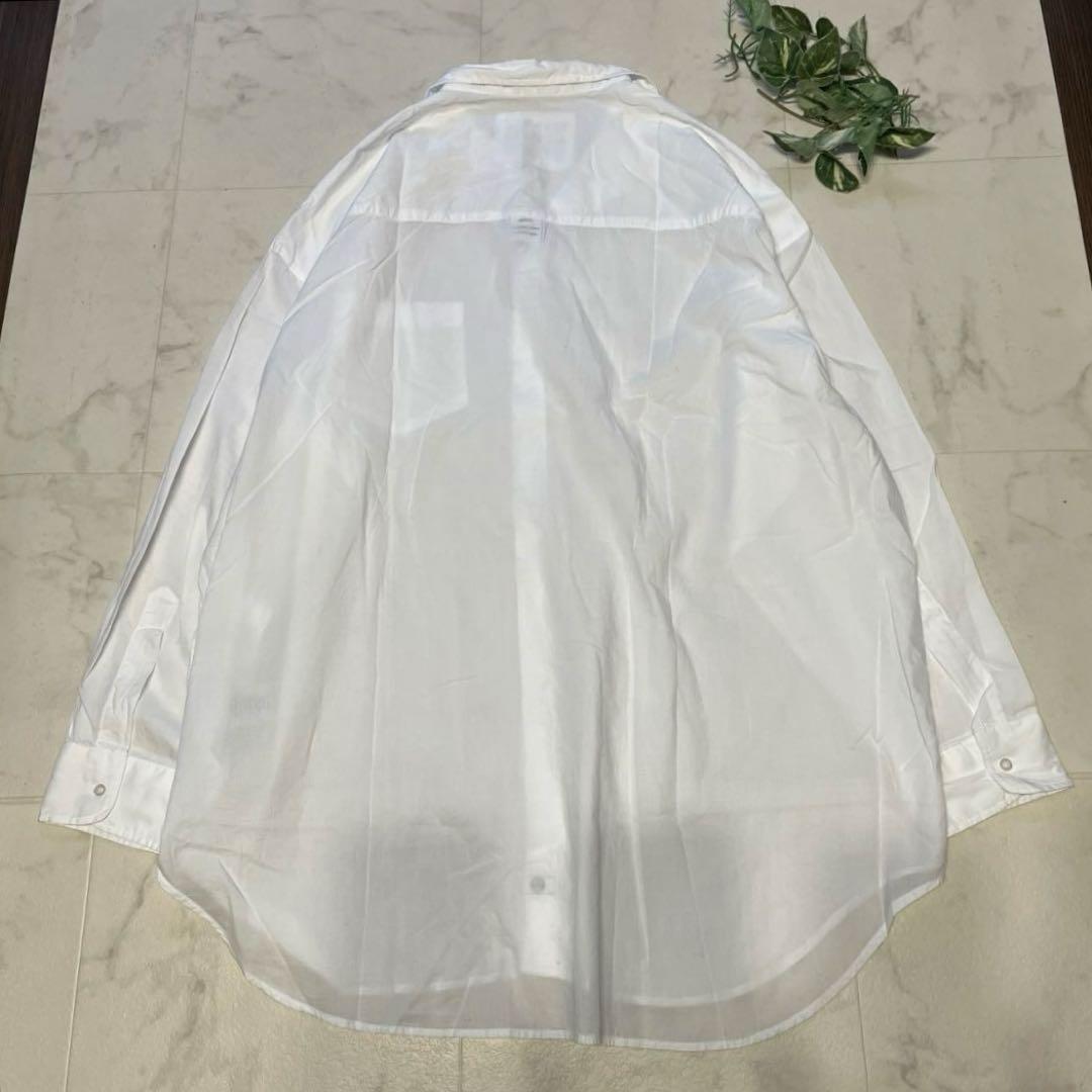 新品未使用　フランク&アイリーンMACKENZIE ビックシャツ　ホワイト