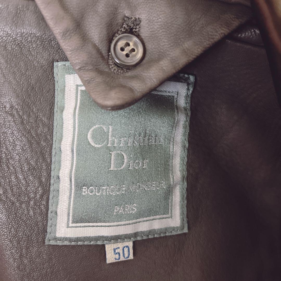 V*◎様 Christian Dior ヴィンテージ　スエード　レザージャケット