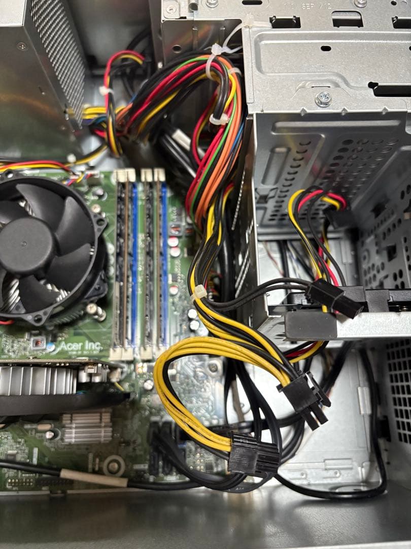 AcerデスクトップPC/i7/SSD+HDD/GTX1050Ti/Office